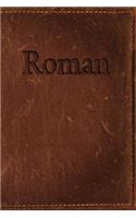 Roman: Action Daily Planner Weekly and Monthly: A Year - 365 Daily - 52 Week Journal Planner Calendar Schedule Organizer Appointment Notebook, Monthly Plan