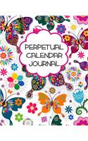 Perpetual Calendar Journal: Important Dates Gift And Card Notebook