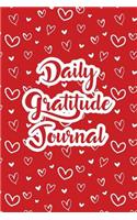 Gratitude Journal Scribbly Hearts Pattern 13