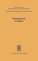 Kindschaftsrecht im Wandel