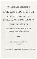 Wilhelm Dilthey-Gesammelte Schriften