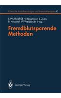 Fremdblutsparende Methoden