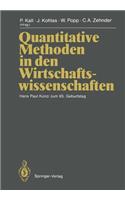 Quantitative Methoden in Den Wirtschaftswissenschaften