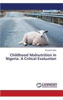 Childhood Malnutrition in Nigeria