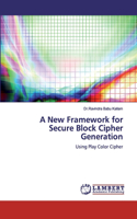 New Framework for Secure Block Cipher Generation