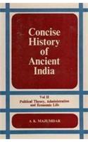 Concise History Of Ancient India, Vol. II (Political Theory, Administration And Economic Life)
