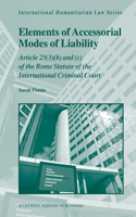 Elements of Accessorial Modes of Liability