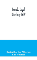 Canada legal directory 1919