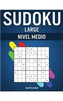 Sudoku Large Nivel Medio: 200 Sudoku Large de Nivel Medio con Instrucciones, Pro Tips y Soluciones