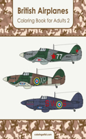 British Airplanes Coloring Book for Adults 2