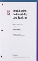 Bundle: Introduction to Probability and Statistics, Loose-Leaf Version, 15th + Webassign, Printed Access Card, Single-Term