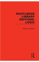 Routledge Library Editions: Logic