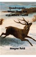 Quadrupeds: What They Are and Where Found