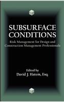 Subsurface Conditions