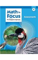 Assessments Grade 4: (Math in Focus: Singapore Math)
