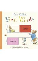 Peter Rabbit First Words: A slide-and-see book