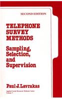 Telephone Survey Methods