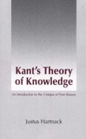 Kant's Theory of Knowledge