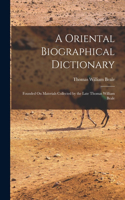 Oriental Biographical Dictionary