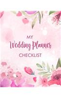 My wedding planner checklist