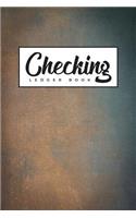 Checking Ledger Book