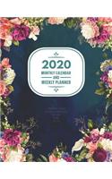 2020 Monthly Calendar And Weekly Planner