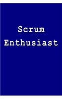 Scrum Enthusiast: Blank Lined Journal