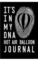 It's in My DNA Hot Air Balloon Journal