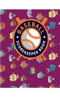 Baseball Scorekeeper Book