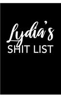 Lydia's Shit List