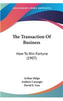 Transaction Of Business