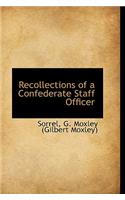 Recollections of a Confederate Staff Officer