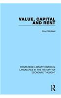 Value, Capital and Rent