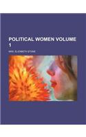 Political Women Volume 1