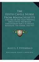 Edith Cavell Nurse from Massachusetts