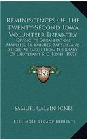 Reminiscences Of The Twenty-Second Iowa Volunteer Infantry