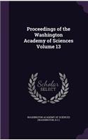 Proceedings of the Washington Academy of Sciences Volume 13