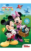 Mickey Mouse Clubhouse Gigantic Book to Color [With Sticker(s)]