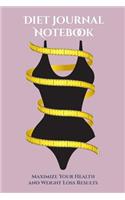 Diet Journal Notebook