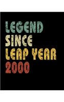 Legend Since Leap Year 2000