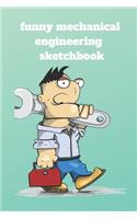 Funny mechanical engineering sketchbook