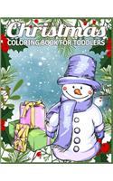 Christmas Coloring Book for Toddlers