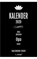 Kalender 2020 für Opas / Opa