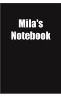 Mila's Notebook: 6x9 Lined Notebook, Gift For a Friend or a Colleague (Gift For Someone You Love)