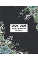 2020 - 2021 Weekly & Monthly Planner
