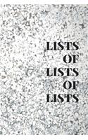 Lists of Lists of Lists