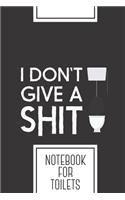 Notebook for Toilets