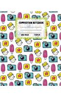 Composition Notebook Wide Ruled