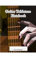 Guitar Tablature: Blank Guitar Tab Paper. Cover: A Girl Play Guitar Ver.1 (140 Page Size 8.5"x11")