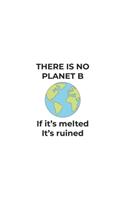 Planet B: Graph Paper Notebook 6x9 inches with 120 pages